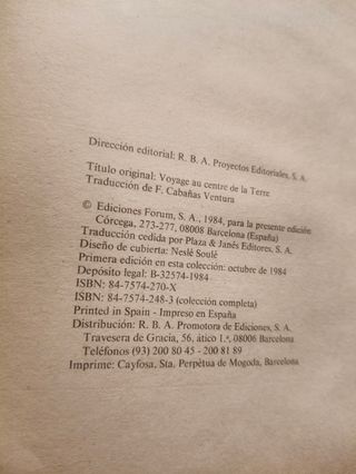 Viaje al centro de la Tierra – Julio Verne