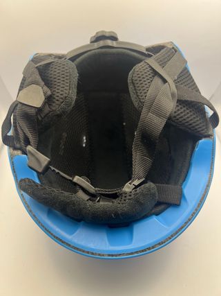 Casco esquí infantil Crivit azul