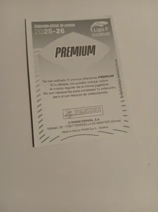 Alexia Putellas Premium 26 Panini