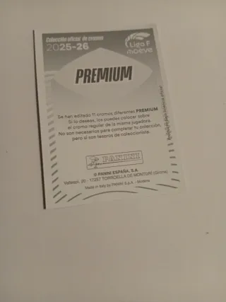 Alexia Putellas Premium 26 Panini