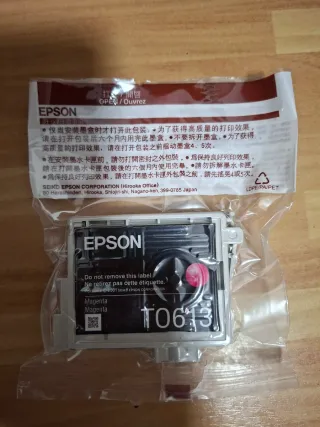 Cartucho Tinta Magenta Epson T0613