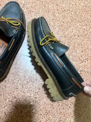 Náuticos Castellanos Piel Negro