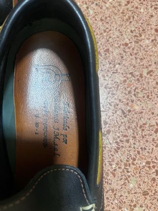 Náuticos Castellanos Piel Negro