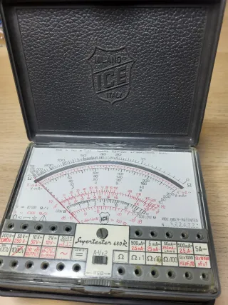 ICE Supertester 680R Multímetro Analógico