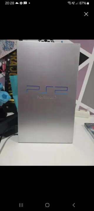 Consola Sony Playstation 2 Plata