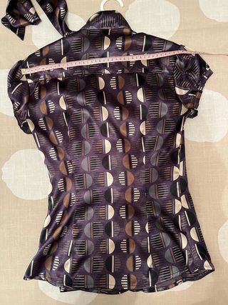 Blusa Stradivarius Talla S Estampada