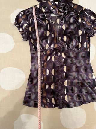 Blusa Stradivarius Talla S Estampada