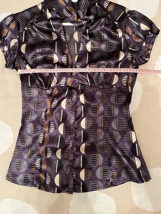 Blusa Stradivarius Talla S Estampada