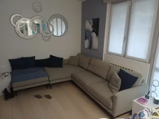 Divano Angolare Tiny Samoa Grigio