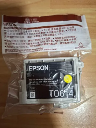 Cartucho Tinta Epson T0614 Amarillo