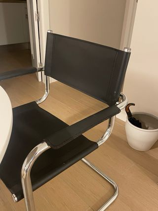 Conjunto 4 Sillas Cantilever Vintage