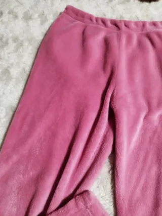 Pijama polar La Vecina Rubia rosa