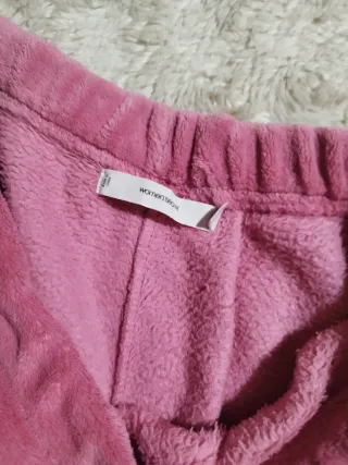 Pijama polar La Vecina Rubia rosa