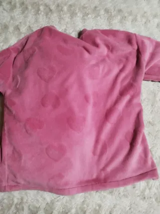 Pijama polar La Vecina Rubia rosa