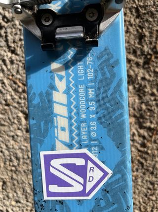 Conjunto esquí montaña skimo 156cm + botas skimo