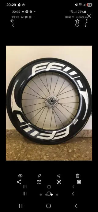 Ruedas de carbono Fast Forward