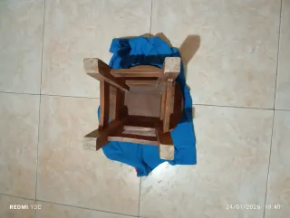 Sgabellino in legno Minnie Mouse