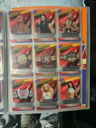Álbum WWE Action Cards Panini
