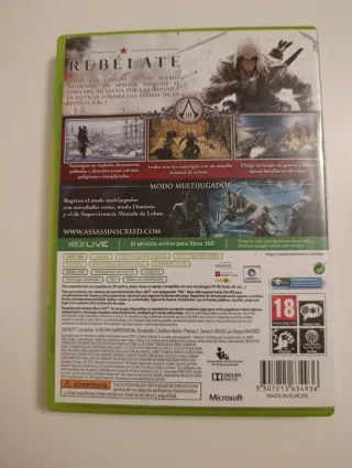 Assassin's Creed 3 Xbox 360