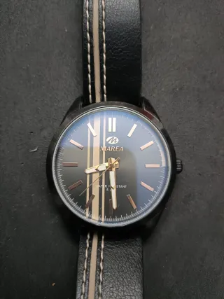 Reloj Marea Marron y Dorado Hombre