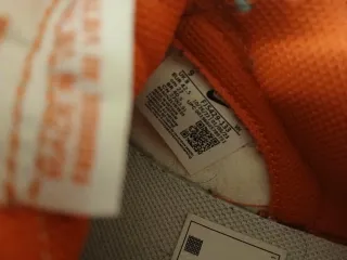 Nike Dunk Low Naranja Blanco