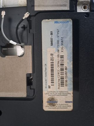 Portátil HP Negro/Gris