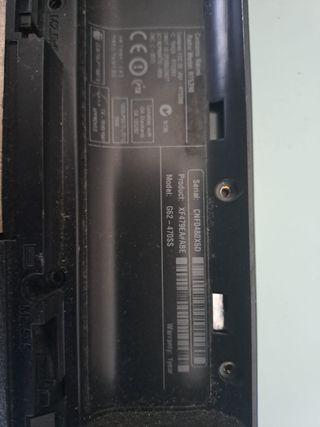 Portátil HP Negro/Gris