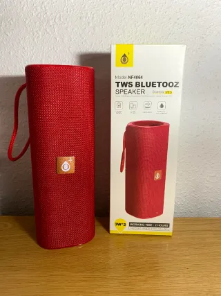 Altavoz Bluetooth TWS NF4064 Rojo