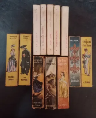 Lote 12 mini libri tascabili antichi