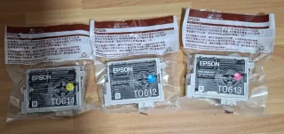 4 Cartuchos Tinta EPSON T0612 T0613 T0614