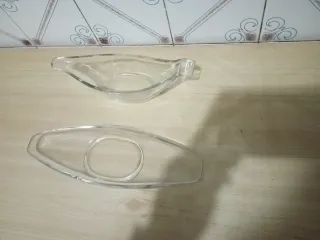 Salsera de cristal