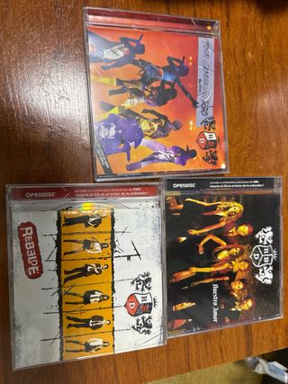 DVD y CDs Rebelde Tour Generación RBD