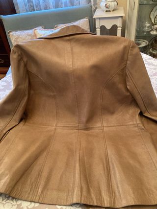 Chaqueta de cuero VERO MODA Marrón Talla M