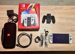 Nintendo Switch OLED Blanca Completa