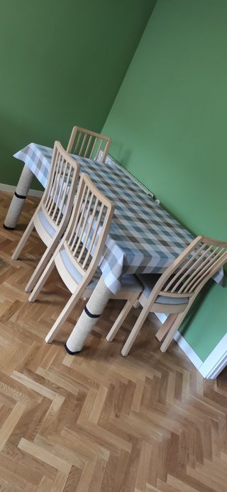 Sillas comedor Ikea Ekedalen madera beige