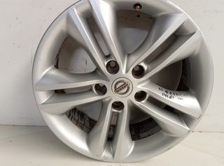 444148 6.5jx17 llanta nissan qashqai (j10) tekna