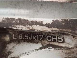 444148 6.5jx17 llanta nissan qashqai (j10) tekna