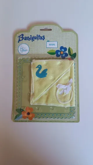 Barriguitas Toalla Bebé Cisne