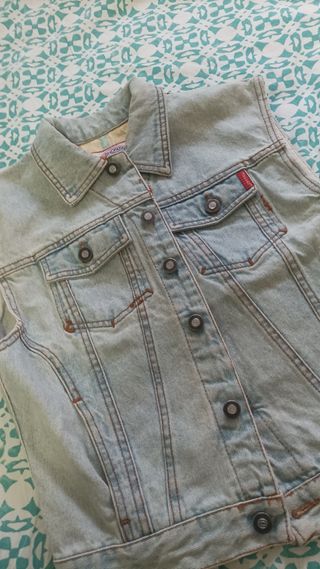 Chaleco vaquero de mujer