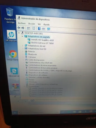Portátil Acer i3 perfecto 1TB- win y office