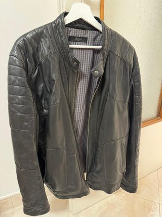 Giubbotto LiuJo Uomo Pelle Nero