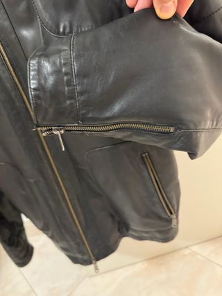 Giubbotto LiuJo Uomo Pelle Nero