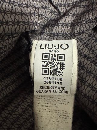 Giubbotto LiuJo Uomo Pelle Nero