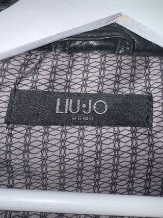 Giubbotto LiuJo Uomo Pelle Nero