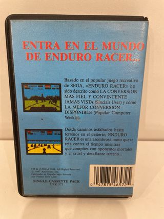 Amstrad CPC - Enduro Racer - Activision