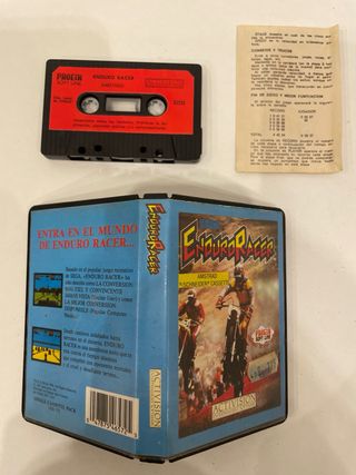 Amstrad CPC - Enduro Racer - Activision