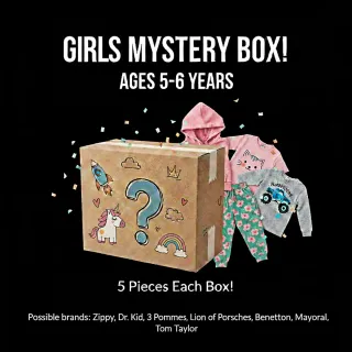 Mystery Box Roupa Menina 5-6 Anos