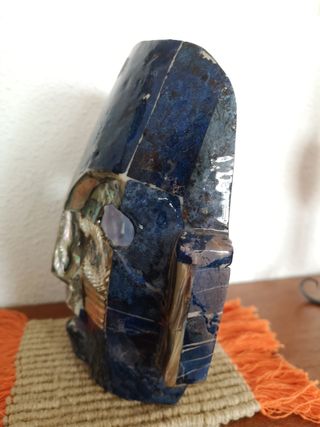 Máscara Maya Mexicana Lapis Lazuli Nácar