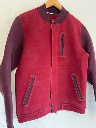 Chaqueta Bomber Nike Granate/Burdeos Neopreno Neo