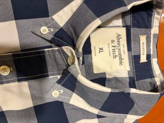 Camisa Abercrombie & Fitch cuadros XL